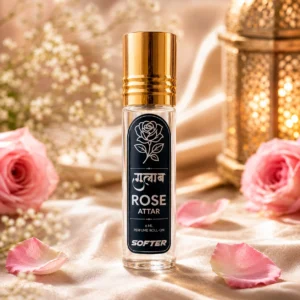 softer rose attar 6ml rollon
